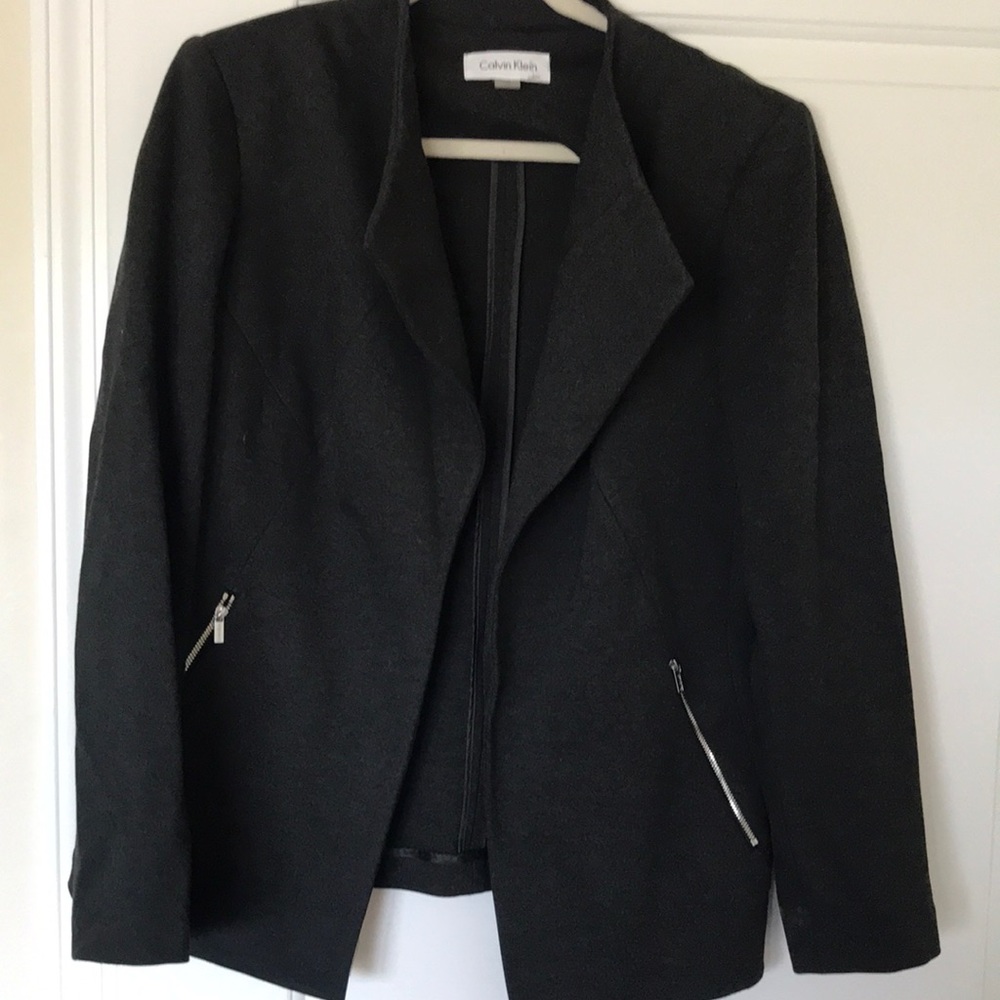 Charcoal Gray Calvin Klein blazer